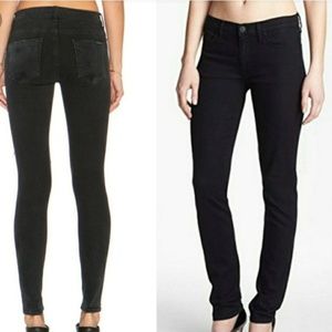 Black Hudson Midrise Collete Jeans